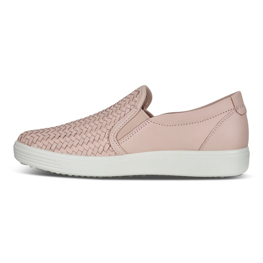 Slip On Mujer - ECCO Soft 7 - Rosas - PRL481567